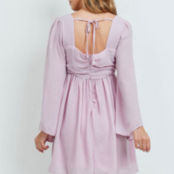 CLEARANCE Stunning Lavender BOHO Dress - Picture 2 of 15